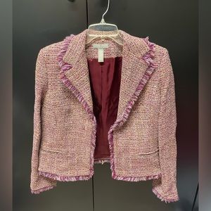 NWOT Kate Hill 12P tweed-like blazer